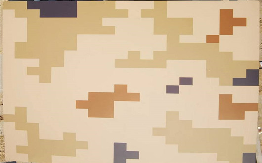 乐东荒漠迷彩漆喷涂